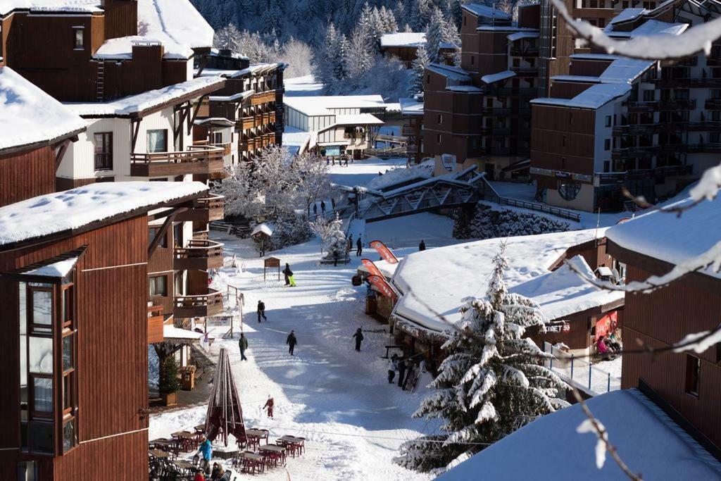 Appartement La Tania 2 Pieces Garage Dans Chalet Pied Pistes ภายนอก รูปภาพ
